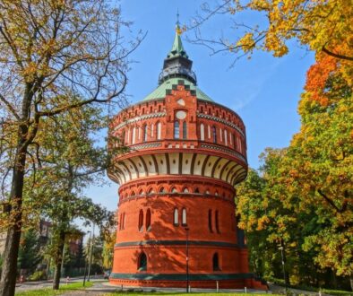 water tower bydgoszcz building 904304